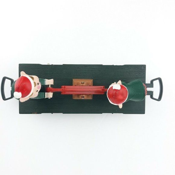 NorthPole Christmas Express Train Toy State Animated Elf Car 1993 Replacement - Picture 9 of 12